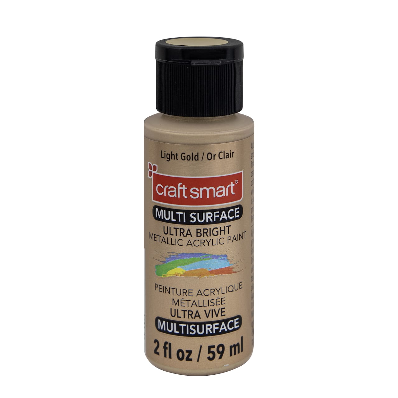 Multi-Surface Premium Ultra Bright Metallic Paint By Craft Smart®